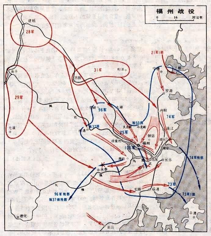 解放华东三野21军太低调鲜有大仗师长发牢骚