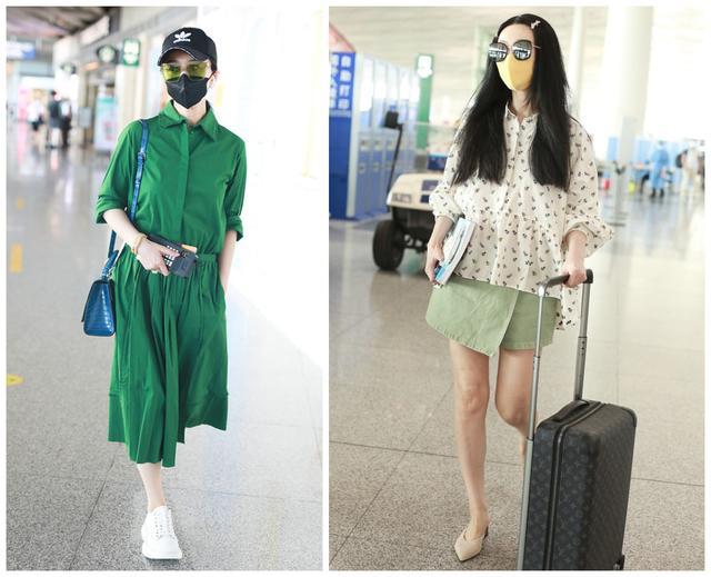 范冰冰|时装周美成焦点？范冰冰私服却太迷！穿成五五分还戴一顶“浴帽”