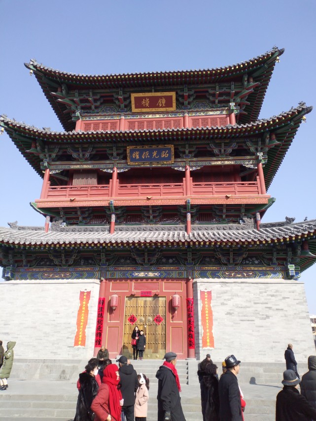 大同之恋之华严寺广场