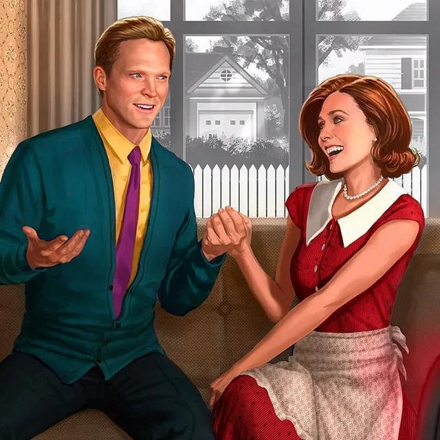 伊丽莎白·奥尔森|漫威新剧补拍片场照流出，绯红女巫小腹隆起，网友：幻视能让旺达怀孕？