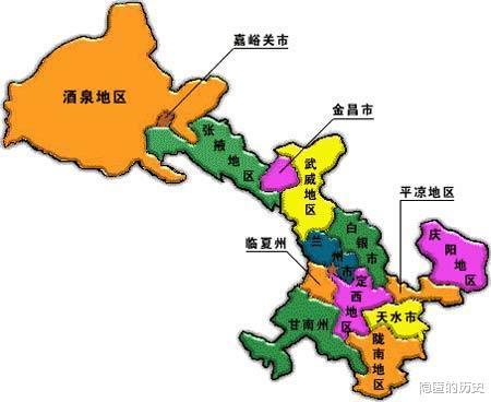 西北五省地图高清版图片