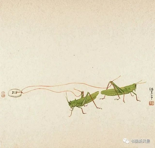 非遗|看看他的这些小漫画，真是个段子手！