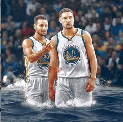 联盟最强神射手 和库里被称为 水花兄弟 他的战场就是在球场 腾讯新闻