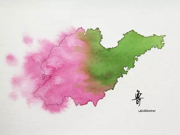 北京|中国各省的水墨地图，是你心中的家乡形象吗？