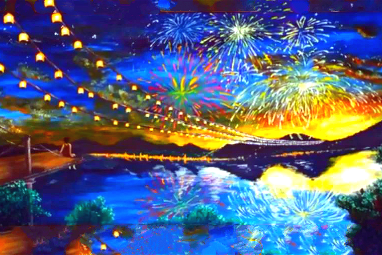 美术生|这位保洁阿姨真厉害，她的这些3D黑板画，画家都不一定画得了？