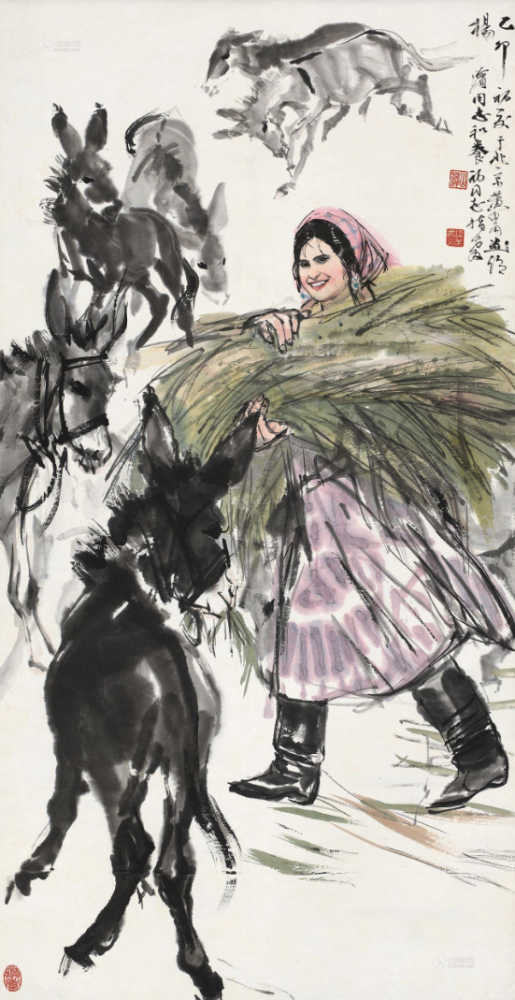 黄胄|德风堂 “驴圣”黄胄