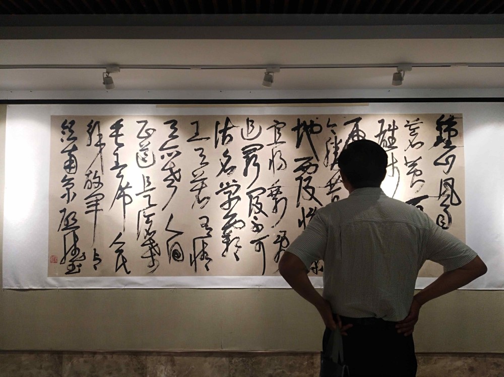 赵启斌|“雄秀苍茫——赵启斌书法展”在南京鸡鸣寺开幕