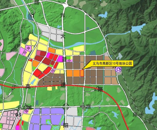 义乌市二环规划图片