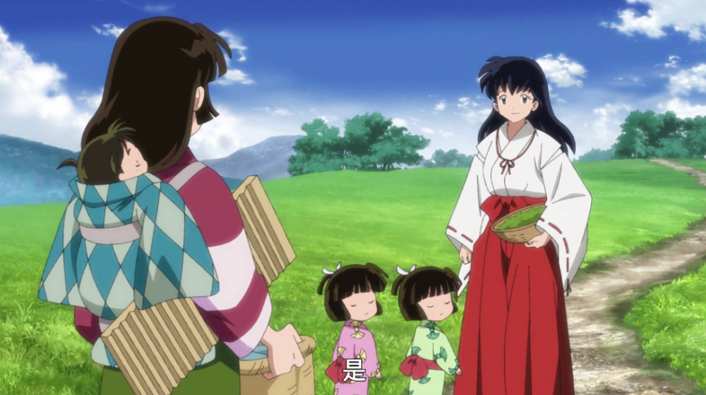 夜叉姬上演爸爸去哪了杀生丸放养女儿结果两个都丢了