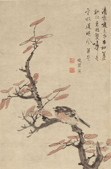 溪山秋色图轴|被保存下来的秋天