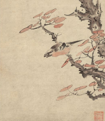 溪山秋色图轴|被保存下来的秋天