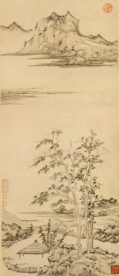 溪山秋色图轴|被保存下来的秋天
