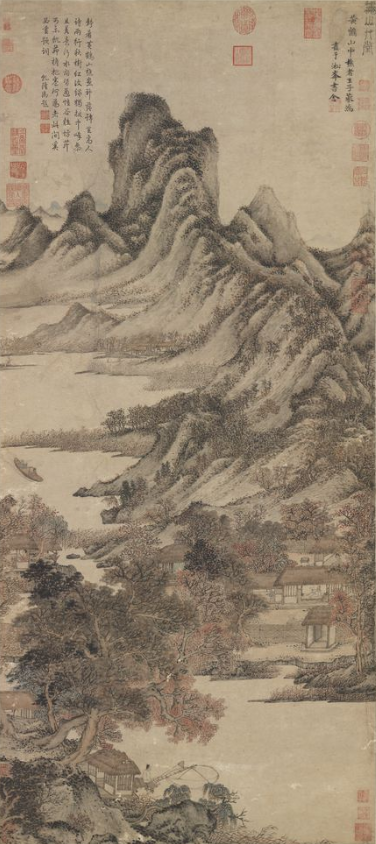 溪山秋色图轴|被保存下来的秋天