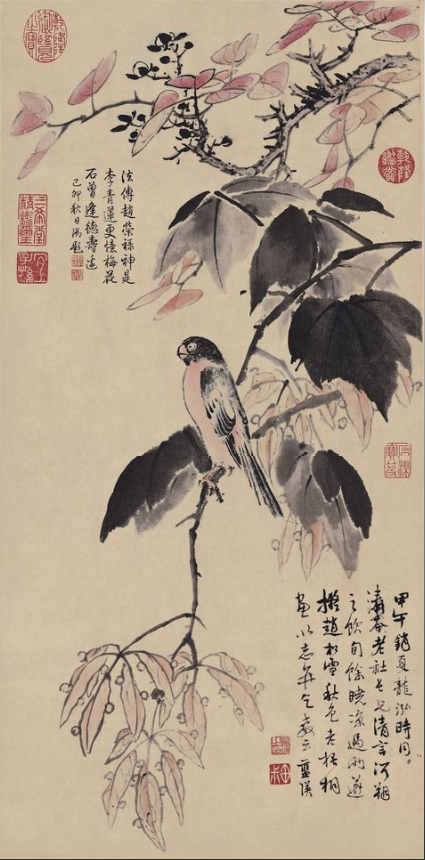 溪山秋色图轴|被保存下来的秋天