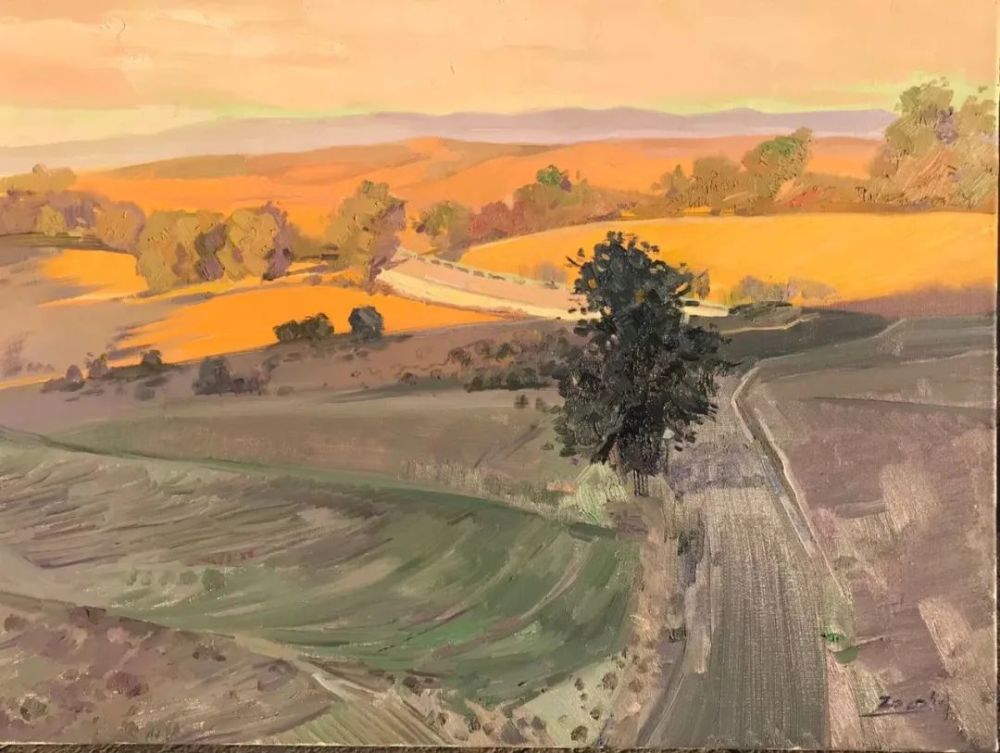 木垒河畔‖【原创】刘亮程《刘建新画的菜籽沟》