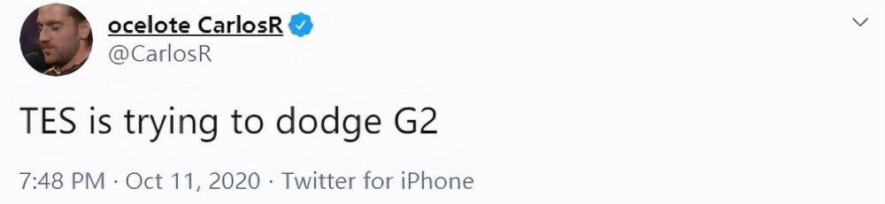 TES输给FLY赛后，G2再次整活，外国网友炸了