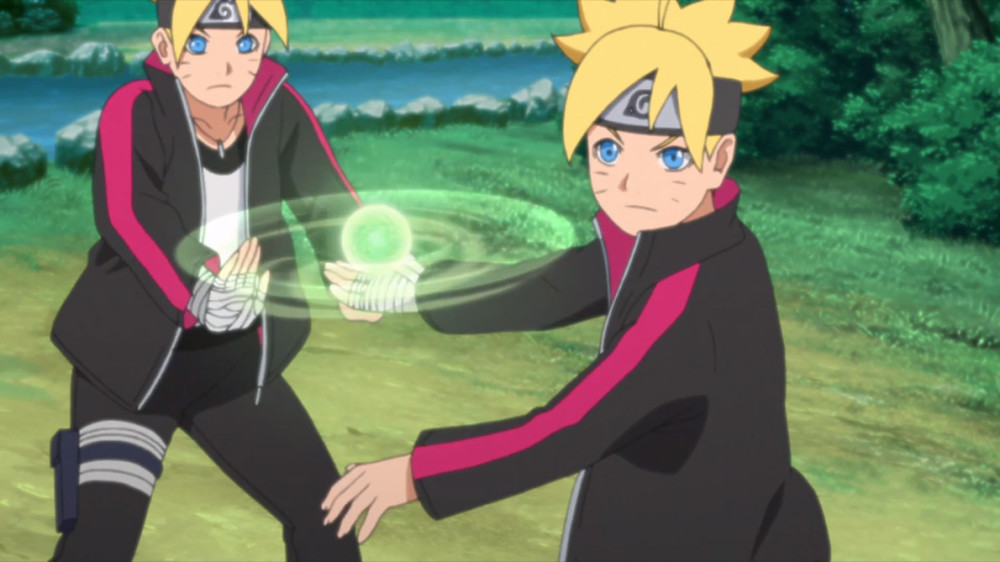 而在最新的169集中,博人虽然开发出了新的"风遁螺旋