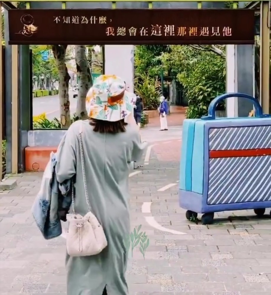 陈乔恩|陈乔恩带男友艾伦回娘家，陈妈拍下二人牵手背影照，可见对准女婿很满意