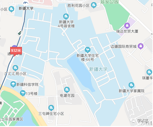 新疆理工学院平面地图图片