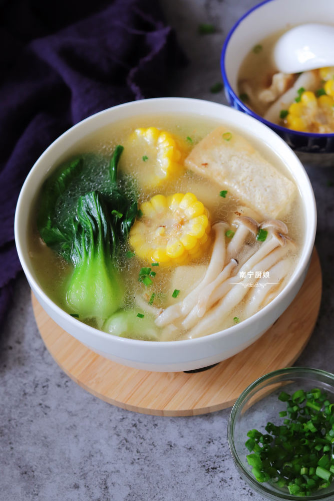 秋天不可错过的三鲜汤,做法简单,营养鲜美低脂,大人小孩都爱喝