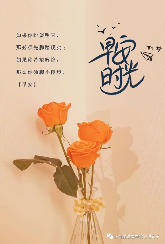 清晨的阳光唯美早安句子,发朋友圈的早安简单短句说说