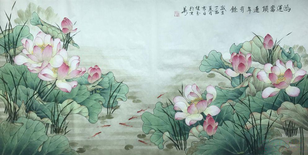 国画|人美画更美——美女画家王佳玉国画作品欣赏