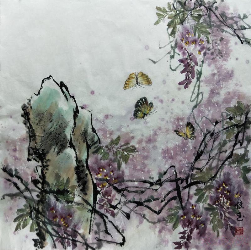 国画|人美画更美——美女画家王佳玉国画作品欣赏