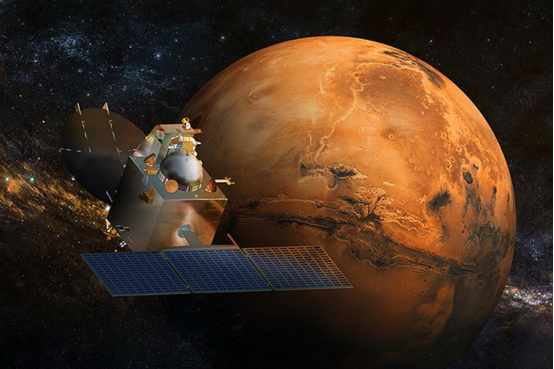 天问一号|“冲关”在即！“天问一号”向火星轨道靠拢，接下来有2道难关