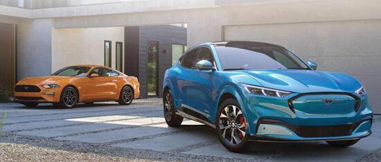 mustang mach-e|颠覆纯电车印象，福特首款纯电SUV亮相北京车展