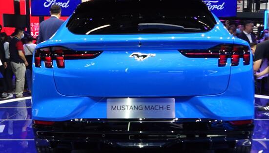 mustang mach-e|颠覆纯电车印象，福特首款纯电SUV亮相北京车展