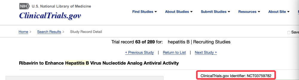 乙肝|乙肝潜在新药利巴韦林，III期渥太华研究所主导，联用替诺福韦