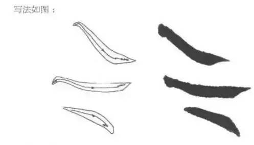 尾圆|楷书基本笔画完全解析，要收藏好哦