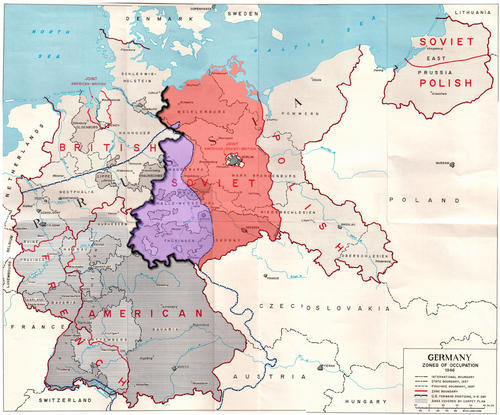 二战时期柏林市区地图图片