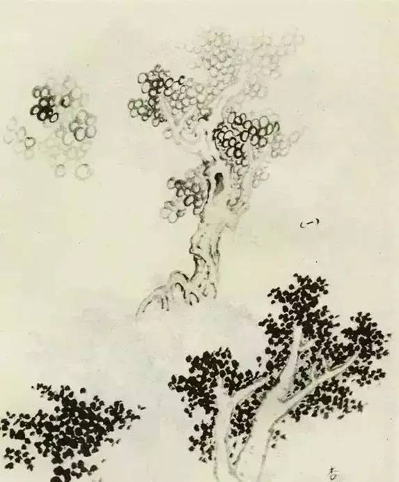 画法|缠枝、挺杆、屈节、钮裂、一棵树如何画？看了这篇你绝对能学会