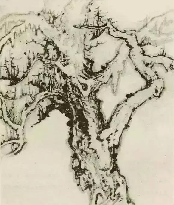 画法|缠枝、挺杆、屈节、钮裂、一棵树如何画？看了这篇你绝对能学会