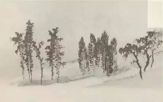 画法|缠枝、挺杆、屈节、钮裂、一棵树如何画？看了这篇你绝对能学会