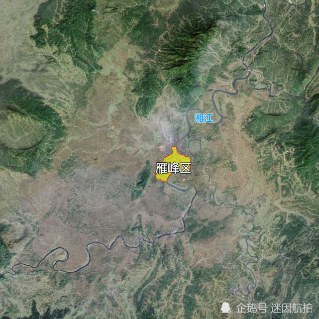 14張地形圖,快速瞭解湖南省衡陽市的12個市轄區縣市