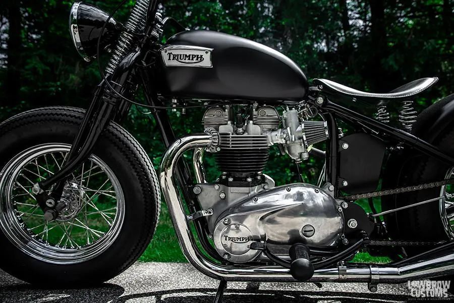 这才是凯旋的感觉68年老凯旋650改装欣赏