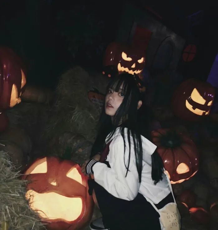暗黑系列真人女生头像