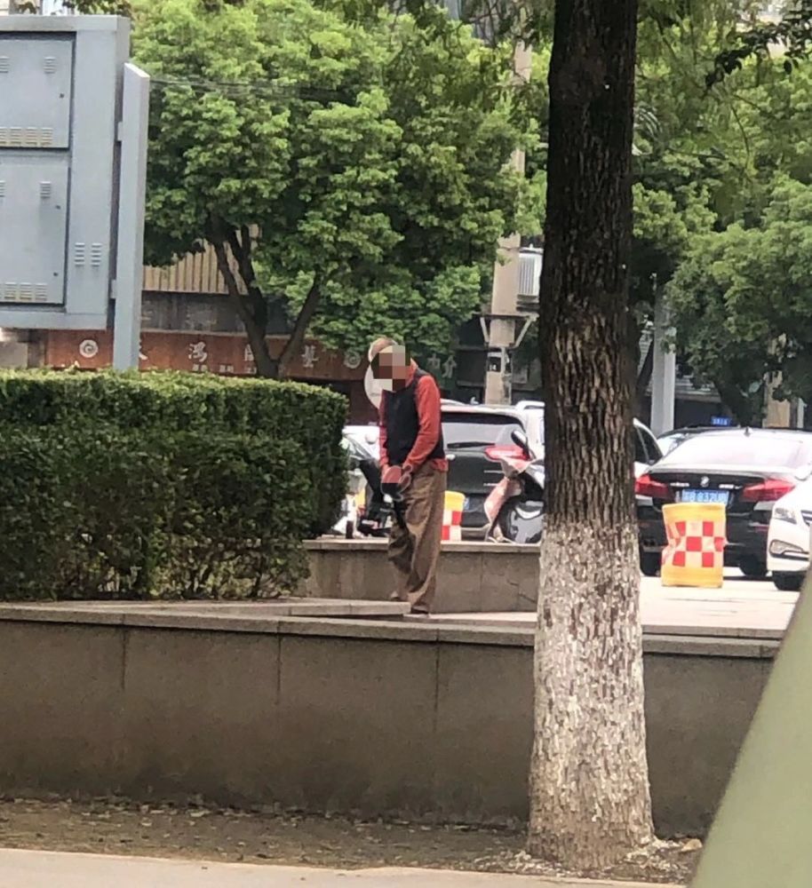 宜兴公园内小便的成年人是有三急还是尿性不改