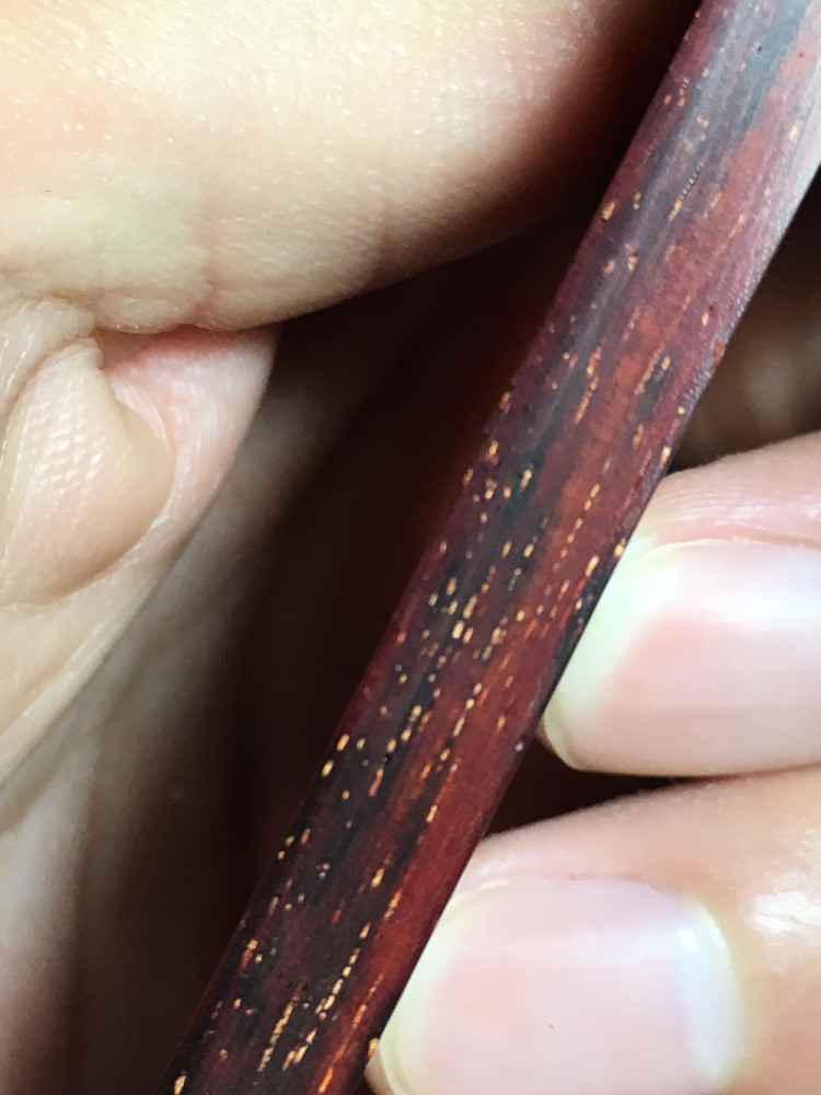 小叶紫檀|小叶紫檀暴星戒尺