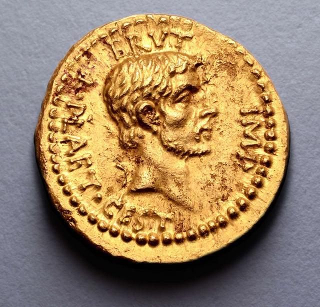 古罗马凯撒遇刺金币公开展览,价值430万,世上只有3枚