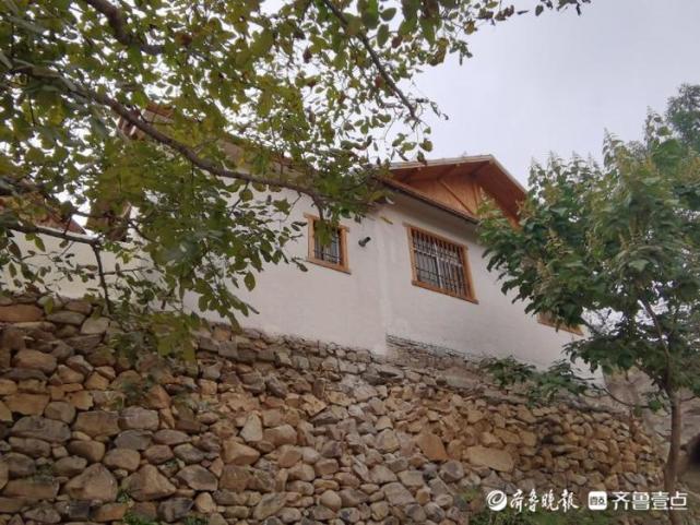 济南南部山区西营街道葫芦峪村的村容村貌