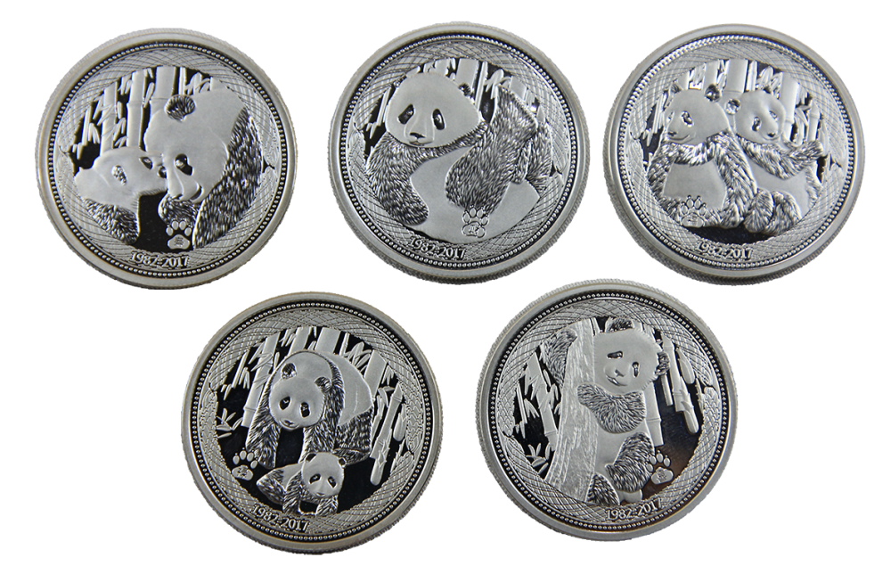 精品推荐国宝熊猫纪念币赏析