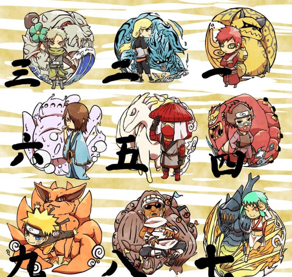 同样是尾兽九尾还真的是被玩出了花神仙操作直接秀翻忍界