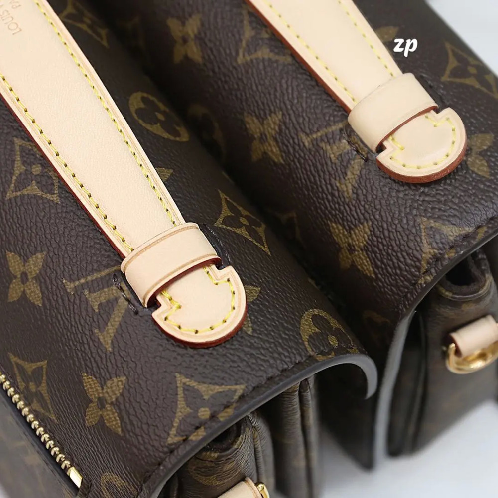 纯干货 lv老花邮差包真假对比 6个细节鉴定点_腾讯新闻