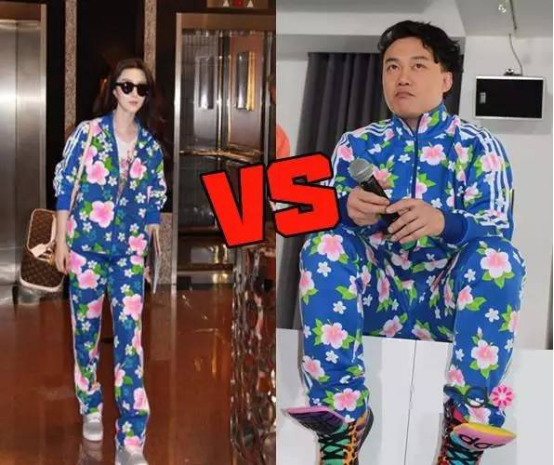 盘点娱乐圈撞衫对比杨颖vs裴秀智杨颖肤白貌美裴秀智有点壮