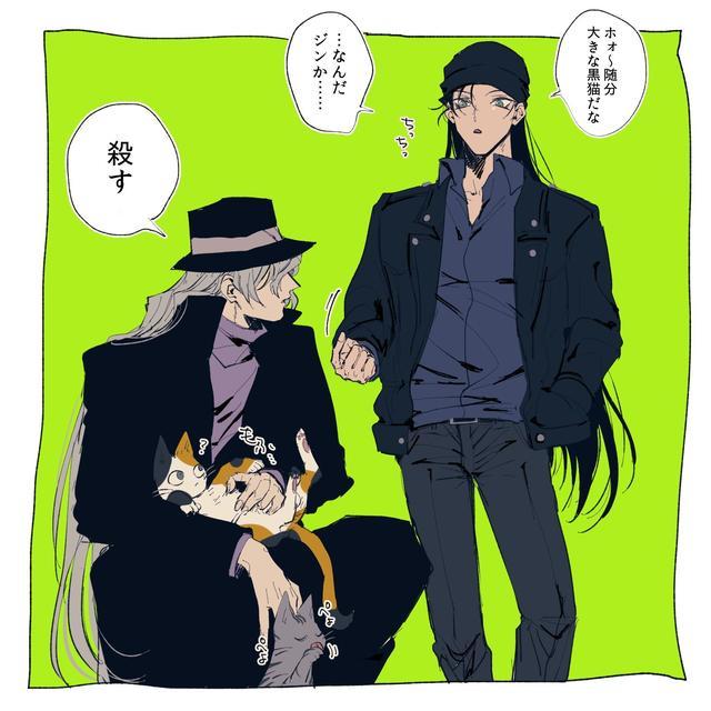 名柯 奇怪的cp又增加了 赤井秀一与琴酒的 甜蜜 生活 名侦探柯南 赤井秀一 琴酒