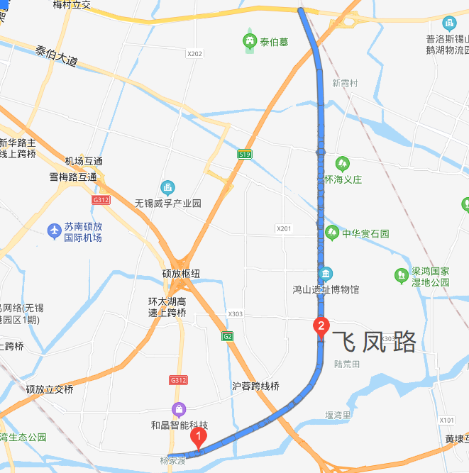 此外,金城路下穿飞凤路隧道的厚鸿立交也在最近修建完成,结束了联福路