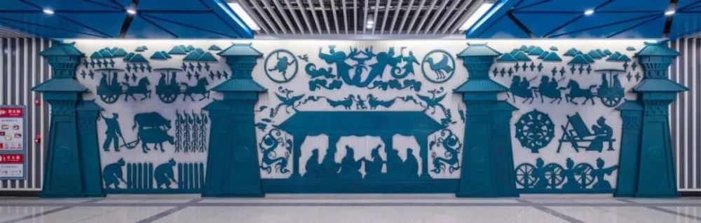 logo设计|让校园墙壁说话，先看看“最美地铁站”